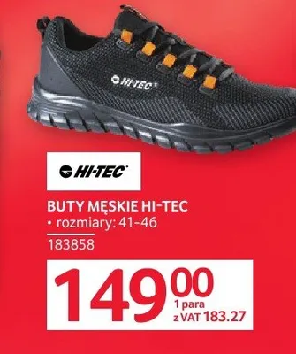 Buty męskie HI-TEC promocja w Selgros