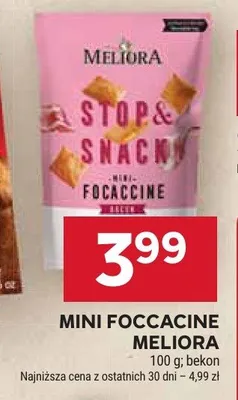 Mini foccacine promocja w Stokrotka