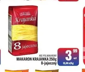 Makaron Krajanka 8-jajeczny Arc-Polmakarony promocja w Tomi Markt