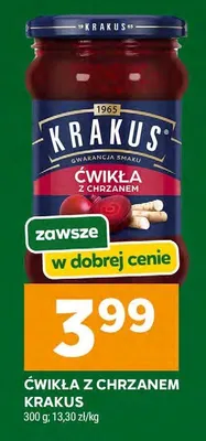 Ćwikła z chrzanem promocja w Stokrotka
