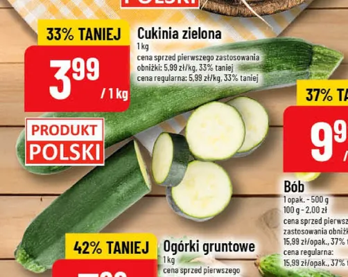 Cukinia zielona promocja w POLOmarket