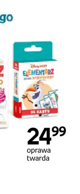 Karty edukacyjne Disney Uczy Elementarz języka angielskiego 54 promocja w Empik