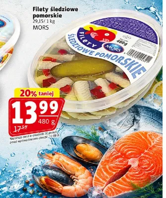 Filety śledziowe pomorskie Mors promocja w Prim Market