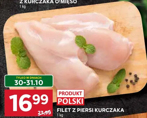 Filet z piersi kurczaka promocja w Stokrotka