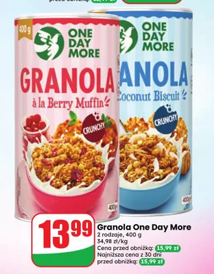 Granola à la Berry Muffin One Day More promocja w Dino