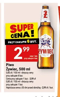 Piwo Żywiec promocja w Twój Market