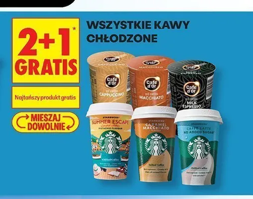 Kawa chłodzona Starbucks Caramel Macchiato promocja w Biedronka