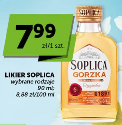 Likier Soplica Gorzka wybrane rodzaje promocja w Groszek