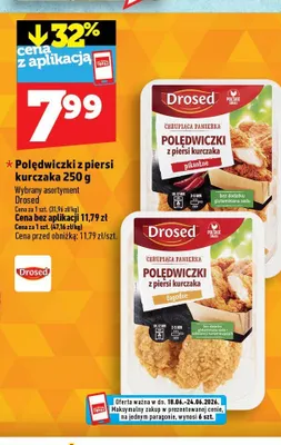 Polędwiczki z piersi kurczaka pikantne Drosed promocja w TOPAZ