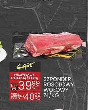 Szponder rosołowy wołowy promocja w Wafelek