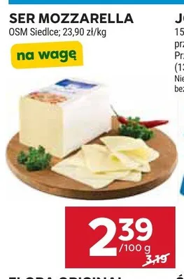Ser Mozzarella OSM Siedlce promocja w Stokrotka