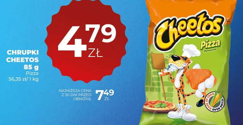 Chrupki Cheetos Pizza promocja w Duży Ben
