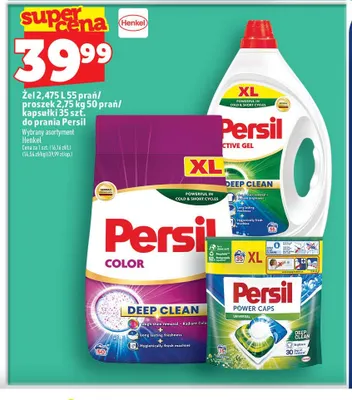 Kapsułki do prania Persil 35 szt. promocja w TOPAZ