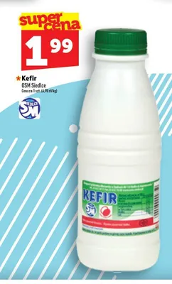 Kefir OSM Siedlce promocja w TOPAZ