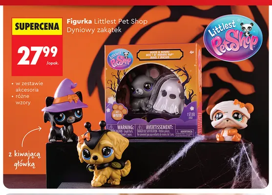 Figurka Littlest Pet Shop Dyniowy zakątek promocja w Biedronka