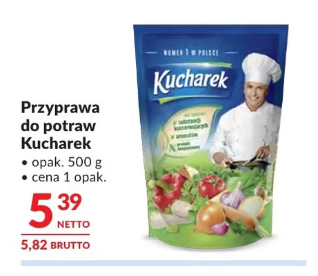Przyprawa do potraw Kucharek promocja w Makro