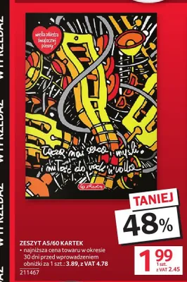Zeszyt A5 Herlitz promocja w Selgros