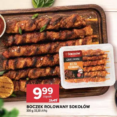 Boczek rolowany Sokołów promocja w Stokrotka