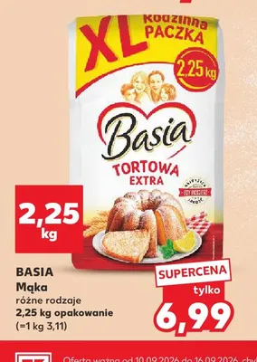 Mąka Basia promocja w Kaufland