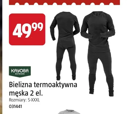 Bielizna termoaktywna męska 2 el. Kayoba Outdoor promocja w Jula
