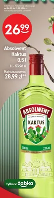 Wódka Kaktus promocja w Żabka