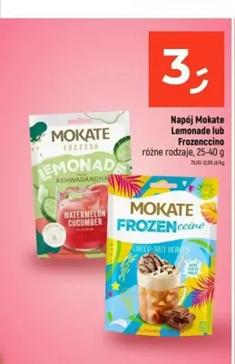 Napój Mokate Lemonade Watermelon Cucumber promocja w Dealz