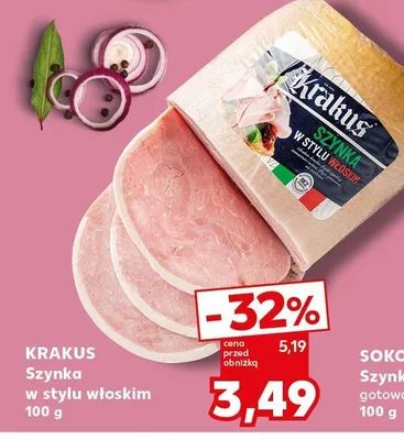 Szynka w stylu włoskim promocja w Kaufland
