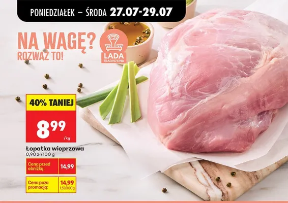 Łopatka wieprzowa promocja w Biedronka
