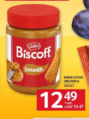 Krem Lotus Biscoff promocja w Selgros