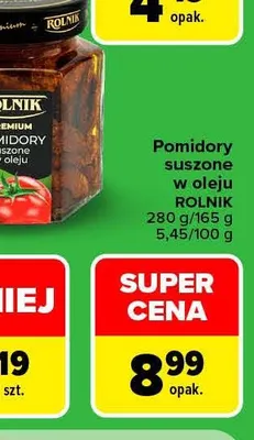 Pomidory suszone w oleju Rolnik promocja w Carrefour Market