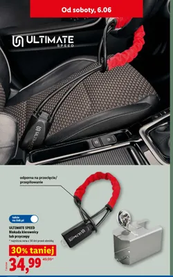 Blokada przyczepy ULTIMATE SPEED promocja w Lidl