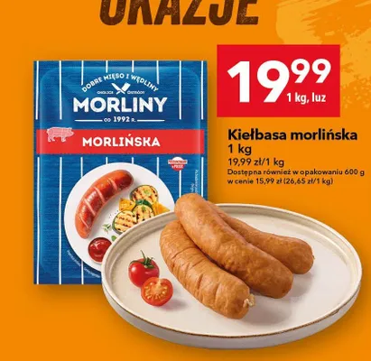 Kiełbasa morlińska promocja w LEWIATAN