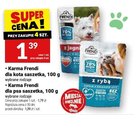 Karma Frendi dla psa saszetka promocja w Twój Market