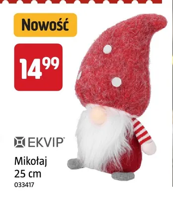 Mikołaj 25 cm Ekvip promocja w Jula