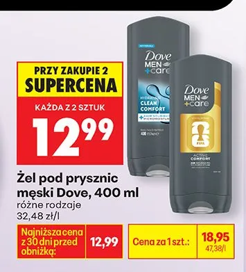 Żel pod prysznic męski różne rodzaje promocja w Biedronka