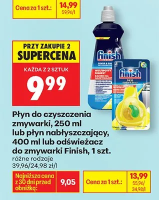 Płyn do czyszczenia zmywarki promocja w Biedronka