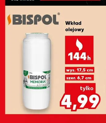 Wkład olejowy Bispol promocja w Kaufland