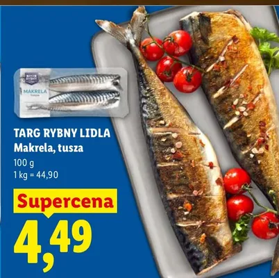 Makrela, tusza promocja w Lidl