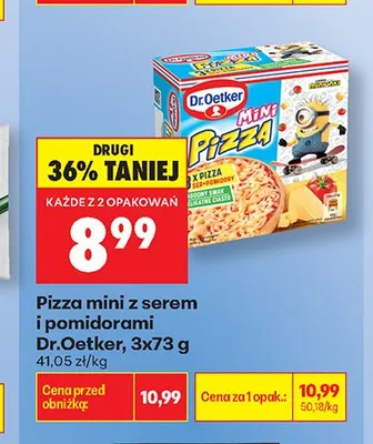 Pizza mini z serem i pomidorami Dr. Oetker promocja w Biedronka