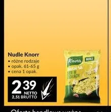 Nudle Knorr promocja w Makro