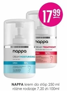 Krem do stóp różne rodzaje Nappa promocja w Drogerie Jasmin