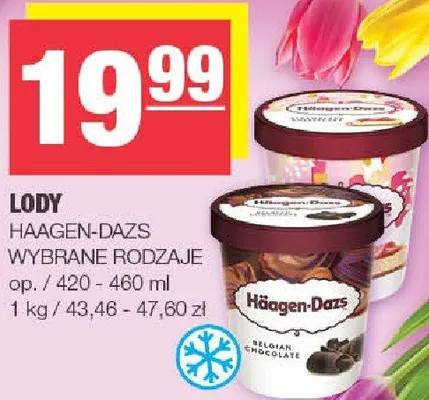 Lody Häagen-Dazs promocja w SPAR