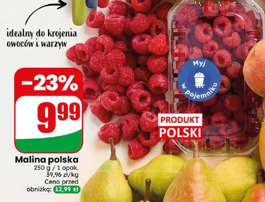 Maliny polskie promocja w Dino