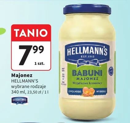 Majonez wybrane rodzaje promocja w Intermarche