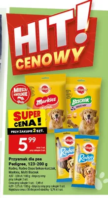 Przysmak dla psa Pedigree Markies promocja w Twój Market