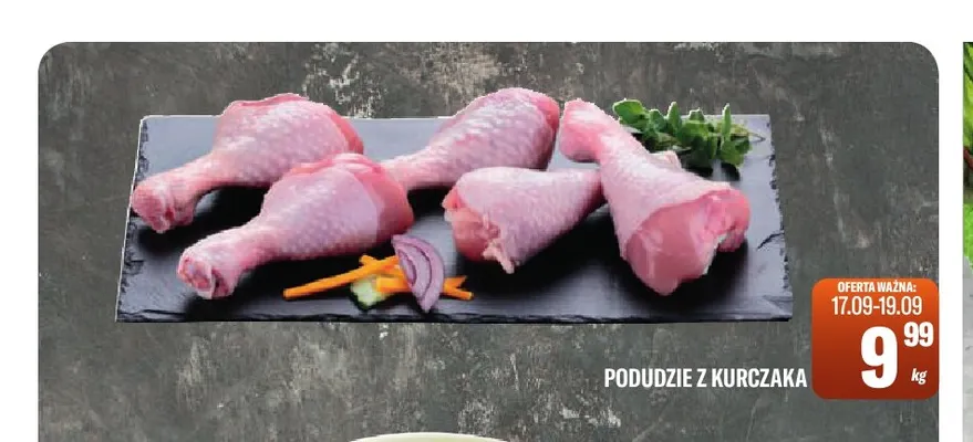 Podudzie z kurczaka promocja w Tomi Markt