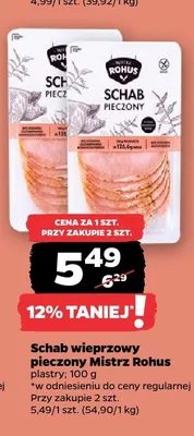 Schab wieprzowy pieczony Mistrz Rohus promocja w Netto
