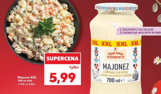 Majonez XXL promocja w Kaufland