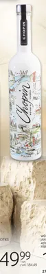 Wódka Chopin Cities 40% promocja w Selgros