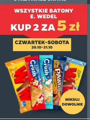Baton Pawełek toffi promocja w Netto